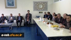 طّی جلسه­ ای مراسم تکریم و معارفه ی معاون آموزشی، پژوهشی و فرهنگی پردیس علّامه طباطبایی اردبیل برگزار شد:

            دانشگاه فرهنگیان بستر مناسب اقتصاد مقاومتی و نشر آن به کلّ جامعه­ ی اسلامی است 2