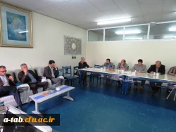 جلسه ی شورای اداری دانشگاه فرهنگیان پردیس علّامه طباطبایی روز چهار شنبه مورّخ 29/2/95 در محل پردیس علّامه طباطبایی تشکیل شد. 6