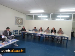 جلسه ی شورای اداری دانشگاه فرهنگیان پردیس علّامه طباطبایی روز چهار شنبه مورّخ 29/2/95 در محل پردیس علّامه طباطبایی تشکیل شد. 4