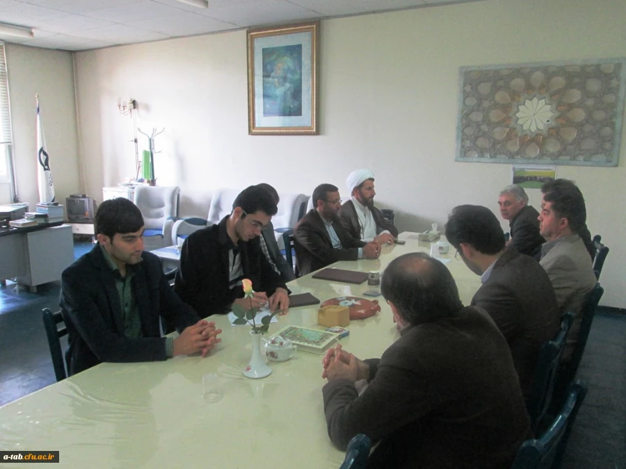 مراسم تکریم و معارفه ی مسئول جدید بسیج دانشجویی پردیس علامه طباطبایی اردبیل برگزار شد. 3