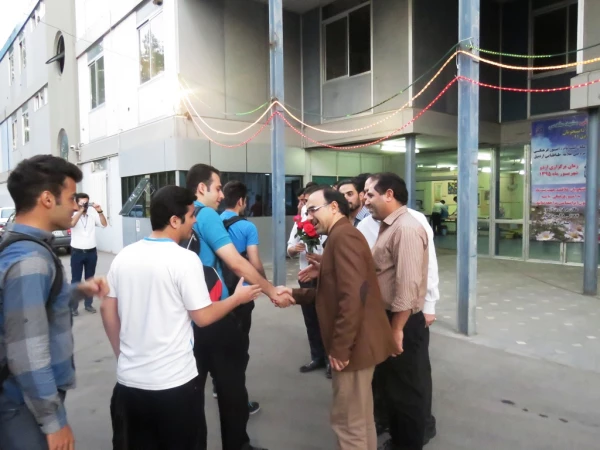 مراسم استقبال از دانشجو معلمان پردیس شهید بهشتی استان زنجان 3