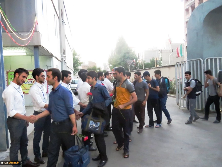 مراسم استقبال از دانشجو معلمان پردیس شهید بهشتی استان زنجان 4