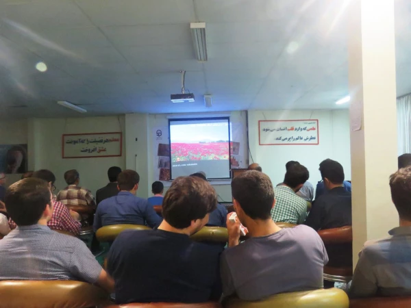 مراسم افتتاحیه ی  اردوی ایران شناسی و ایران گردی در  پردیس علامه طباطبایی اردبیل 3