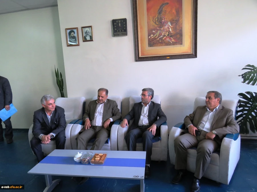 بازدید مدیرکلّ محترم آموزش و پرورش استان اردبیل از پردیس علّامه طباطبایی اردبیل 2