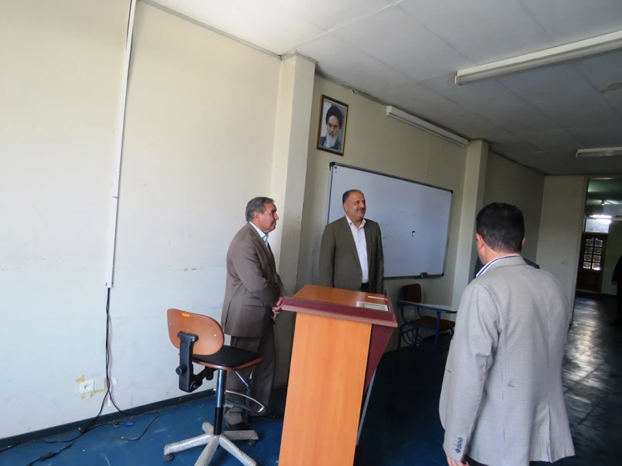 بازدید مدیرکلّ محترم آموزش و پرورش استان اردبیل از پردیس علّامه طباطبایی اردبیل 7