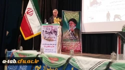 دکتر نورمند در مراسم افتتاحیه ی اردوهای جهادی بسیج دانشجویی استان:
سبک بالان دانشجو امروز نیز بزرگ شدگان همان مکتبی هستند که امام خمینی(ره) با کمک آنها توانست انقلاب جهانی ایران را شکل دهد. 2