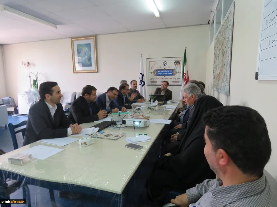 جلسه ی معاونان محترم اداره کلّ آموزش و پرورش  با دانشگاه فرهنگیان برای هماهنگی اجرای   «بررسی صلاحیت های عمومی و مصاحبه اختصاصی معرفی شدگان دو برابر ظرفیت رشته های مورد نیا ز آموزش و پرورش» 2