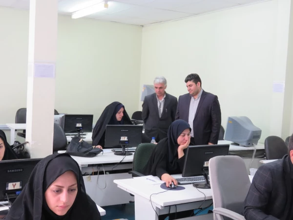 جلسه ی آزمون سرپرستان شبانه روزی دانشگاه فرهنگیان سراسر کشور هم زمان به صورت  online برگزار شد. 6