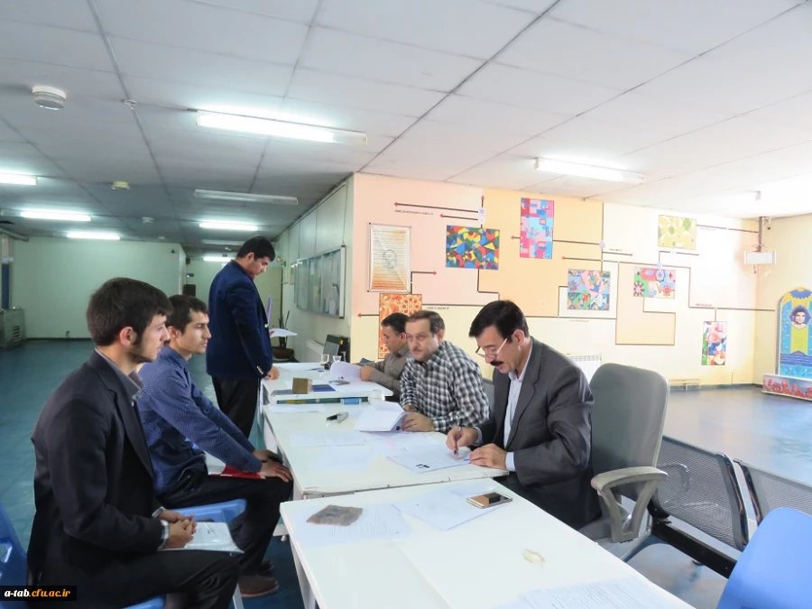 انجام مصاحبه اختصاصی معرفی شدگان رشته های مورد نیاز آموزش و پرورش سال 1395 بهروایت تصویر در پردیس علامه طباطبایی اردبیل به روایت تصویر 4