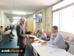 انجام مصاحبه اختصاصی معرفی شدگان رشته های مورد نیاز آموزش و پرورش سال 1395 بهروایت تصویر در پردیس علامه طباطبایی اردبیل به روایت تصویر 5