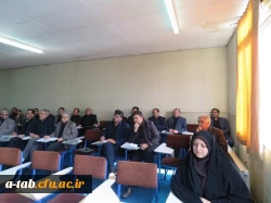 جلسه ی هماهنگی کارورزی با حضور مدیران میزبان و کارشناسان دانشگاه فرهنگیان 5