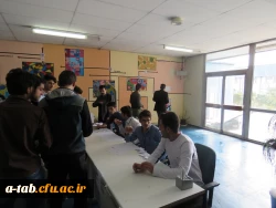 در پردیس علامه طباطبایی اردبیل برگزار شد:
انتخابات شورای صنفی-رفاهی دانشجومعلمان (آبان ماه1395) 2