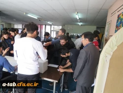 در پردیس علامه طباطبایی اردبیل برگزار شد:
انتخابات شورای صنفی-رفاهی دانشجومعلمان (آبان ماه1395) 2