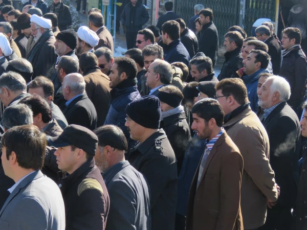 حضور پرشور مسئولان و دانشجویان پردیس علامه طباطبایی اردبیل در راهپیمایی استکبار ستیزی 13 آبان 6