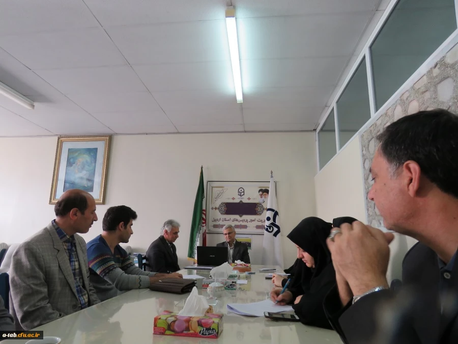 تشکیل جلسه ای در مورد شرکت های دانش بنیان در دانشگاه فرهنگیان اردبیل 2