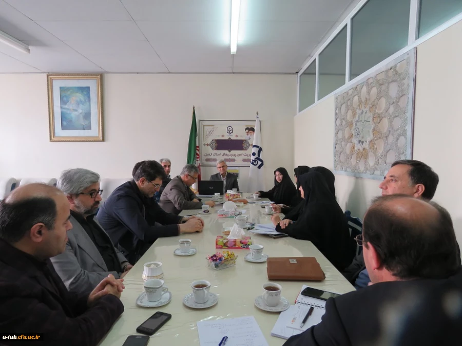 تشکیل جلسه ای در مورد شرکت های دانش بنیان در دانشگاه فرهنگیان اردبیل 3
