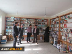 بازدید سرپرست محترم امور پردیس ها و معاونان از کتابخانه ها و افتتاح بخش مرجع 3
