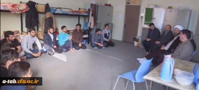 دیدار مسؤولان دانشگاه فرهنگیان استان با دانشجومعلّمان اهل سنّت و شیعه ی پردیس علّامه طباطبایی اردبیل