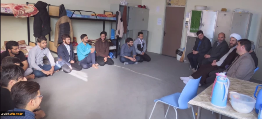 دیدار مسؤولان دانشگاه فرهنگیان استان با دانشجومعلّمان اهل سنّت و شیعه ی پردیس علّامه طباطبایی اردبیل 2