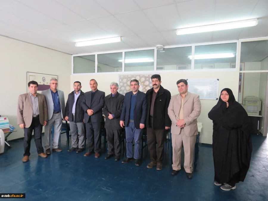 بازدید هیات محترم نظارت و ارزیابی دانشگاه محقّق اردبیلی(دانشگاه مادر)  از پردیس علامه طباطبایی اردبیل 2