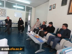 بازدید هیات محترم نظارت و ارزیابی دانشگاه محقّق اردبیلی(دانشگاه مادر)  از پردیس علامه طباطبایی اردبیل 2