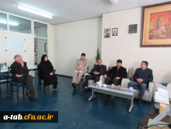 بازدید هیات محترم نظارت و ارزیابی دانشگاه محقّق اردبیلی(دانشگاه مادر)  از پردیس علامه طباطبایی اردبیل 2