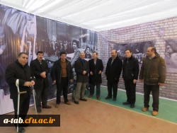 به مناسبت دهه مبارک فجر

بازدید سرپرست مدیریت استانی، اساتید و کارکنان دانشگاه فرهنگیان استان از نمایشگاه عبرت ایران در اردبیل 2