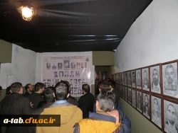 بازدید دانشجومعلمان پردیس علامه طباطبایی از نمایشگاه موزه ی عبرت ایران
 2