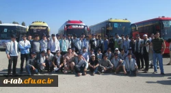 اعزام کاروان راهیان نور دانشجومعلّمان پردیس علّامه طباطبایی دانشگاه فرهنگیان اردبیل به مناطق عملیّاتی دفاع مقدّس 2