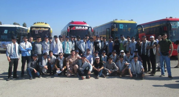 اعزام کاروان راهیان نور دانشجومعلّمان پردیس علّامه طباطبایی دانشگاه فرهنگیان اردبیل به مناطق عملیّاتی دفاع مقدّس 2