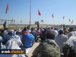 اعزام کاروان راهیان نور دانشجومعلّمان پردیس علّامه طباطبایی دانشگاه فرهنگیان اردبیل به مناطق عملیّاتی دفاع مقدّس 8