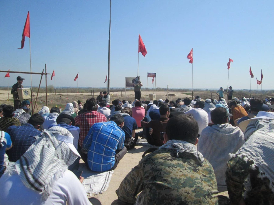 اعزام کاروان راهیان نور دانشجومعلّمان پردیس علّامه طباطبایی دانشگاه فرهنگیان اردبیل به مناطق عملیّاتی دفاع مقدّس 8