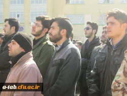 حضور گسترده و پرشور دانشجومعلّمان پردیس در مراسم با شکوه تدفین شهید گمنام 3