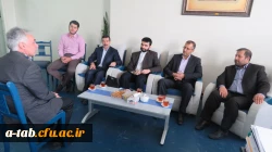 دیدار نوروزی مسؤولان حوزه ی شهید علم الهدی بسیج دانشجویی اردبیل با مسؤولان مدیریّت استانی دانشگاه فرهنگیان اردبیل 2