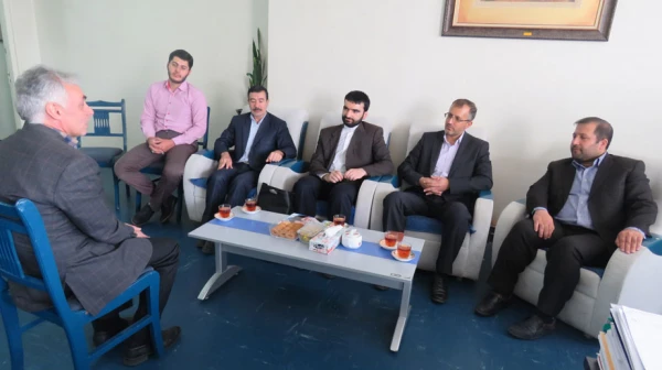 دیدار نوروزی مسؤولان حوزه ی شهید علم الهدی بسیج دانشجویی اردبیل با مسؤولان مدیریّت استانی دانشگاه فرهنگیان اردبیل 2