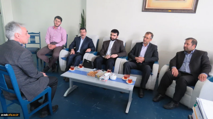 دیدار نوروزی مسؤولان حوزه ی شهید علم الهدی بسیج دانشجویی اردبیل با مسؤولان مدیریّت استانی دانشگاه فرهنگیان اردبیل 2