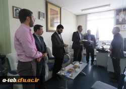 دیدار نوروزی مسؤولان حوزه ی شهید علم الهدی بسیج دانشجویی اردبیل با مسؤولان مدیریّت استانی دانشگاه فرهنگیان اردبیل 2