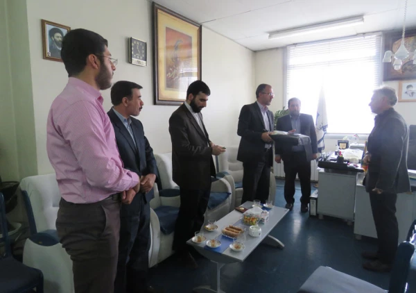 دیدار نوروزی مسؤولان حوزه ی شهید علم الهدی بسیج دانشجویی اردبیل با مسؤولان مدیریّت استانی دانشگاه فرهنگیان اردبیل 2