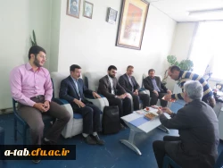دیدار نوروزی مسؤولان حوزه ی شهید علم الهدی بسیج دانشجویی اردبیل با مسؤولان مدیریّت استانی دانشگاه فرهنگیان اردبیل 3