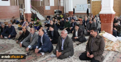 شرکت دانشجومعلّمان در آیین معنوی و پرفیض اعتکاف