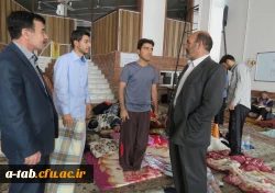 در مسجد امام علی(ع)  شهرک کارشناسان اردبیل:

حضور مسؤولان دانشگاه فرهنگیان اردبیل در جمع دانشجومعلّمان معتکف 3