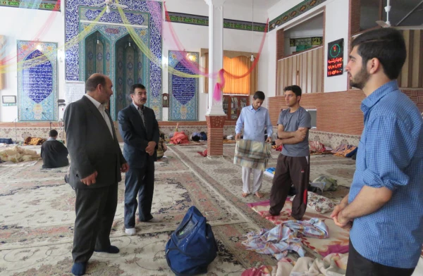 در مسجد امام علی(ع)  شهرک کارشناسان اردبیل:

حضور مسؤولان دانشگاه فرهنگیان اردبیل در جمع دانشجومعلّمان معتکف 4