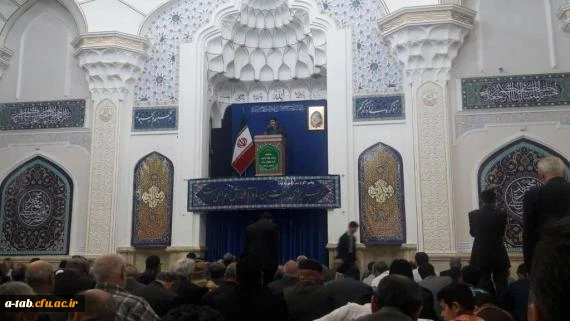 مسئول بسیج دانشجویی دانشگاه فرهنگیان اردبیل در سخنرانی پیش از خطبه ی نماز جمعه استان:

از کاندیدهای ریاست جمهوری انتظار می رود با تقوای سیاسی عمل کرده و فضایی به دور از تشنج و حاشیه را برای انتخابات پیش رو را رقم بزنند. 3