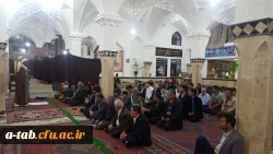 به همّت مسؤولان مدیریت استانی دانشگاه فرهنگیان اردبیل و نهاد مقام معظم رهبری در دانشگاه فرهنگیان استان و همکاری اداره ی کلّ اوقاف و امور خیریّه استان:

برگزاری اردوی زیارتی دانشجومعلّمان پردیس علّامه طباطبایی اردبیل به مقصد امامزاده سید سلیمان فخرآباد 4