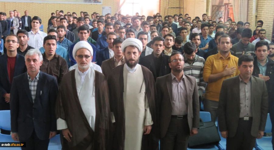 حجّه الاسلام محمّدتقی مبشّری مدیر گروه معارف اسلامیِ نهاد نمایندگی مقام معظّم رهبری در دانشگاه های کشور در جمع دانشجومعلّمان پردیس علّامه طباطبایی و واحد تابعه آزادگان نیر دانشگاه فرهنگیان استان اردبیل:

 "بصیرت و وفاداری (وفای به عهد)" از اجزاء جدایی ن