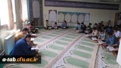 همزمان با آغاز ماه میهمانی خدا در پردیس علّامه طباطبایی آغاز شد:

تشکیل جلسات جزو خوانی و تلاوت قرآن کریم 2