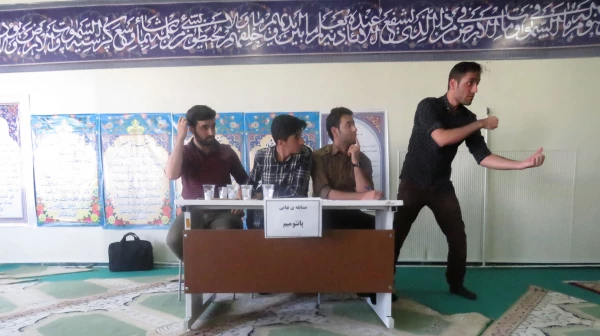 دردانشگاه فرهنگیان، پردیس علامه طباطبایی اردبیل برگزار شد:

مسابقه ی پانتومیم به مناسبت اعیاد شعبانیه  2