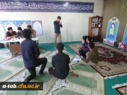 دردانشگاه فرهنگیان، پردیس علامه طباطبایی اردبیل برگزار شد:

مسابقه ی پانتومیم به مناسبت اعیاد شعبانیه  3