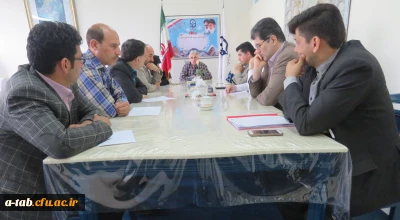 جلسه ی شورای اداری ـ مالی مدیریت امور پردیس های استان اردبیل