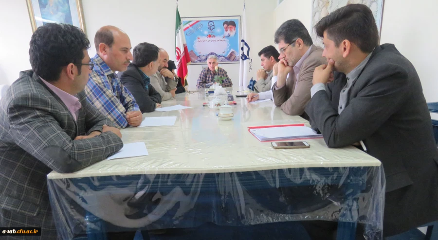 برگزاری جلسه ی شورای اداری ـ مالی مدیریت امور پردیس های استان اردبیل 2